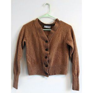 Everlane The ReCashmere Cardigan Spiced Chai